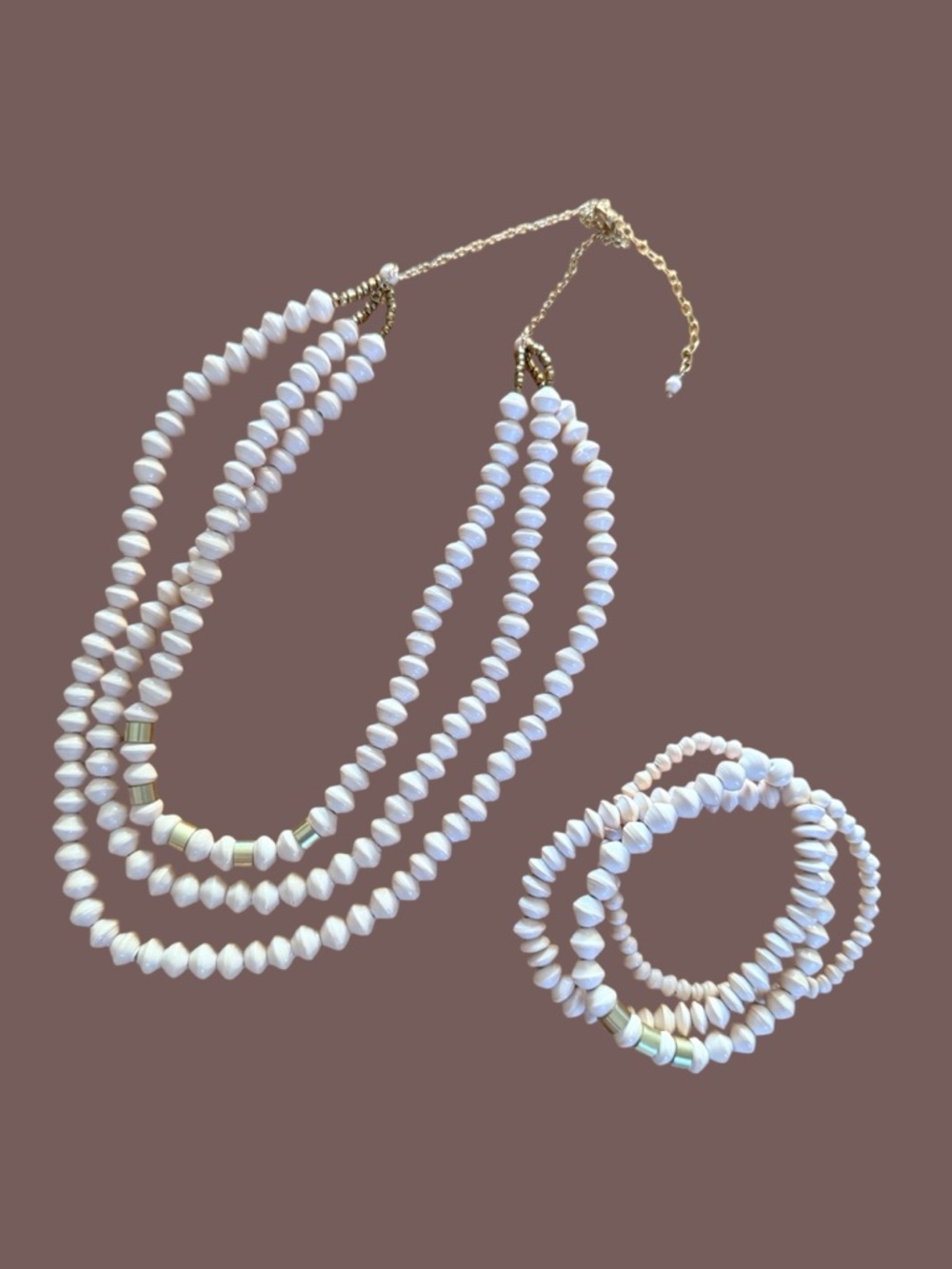 Sseko Artisan-Created Necklace and Bracelet Set - Picture 2 of 5